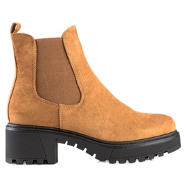 Seastar Botas Chelsea clásicas marrón