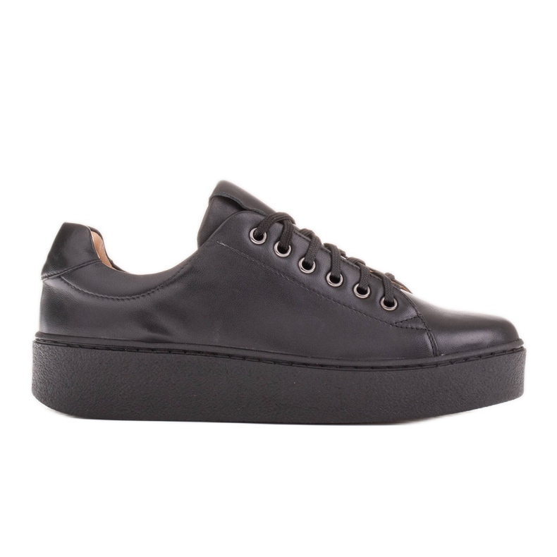 Marco Shoes Zapatillas deportivas con suela gruesa negro