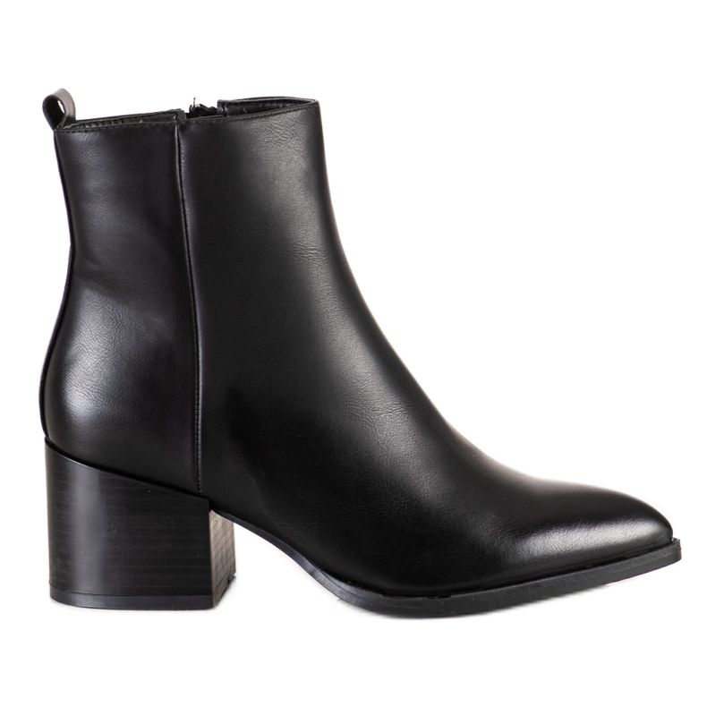 Lovery Botines negros en spitz Lovery Botines negros en spitz