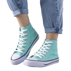 Zapatillas turquesa Felis tobillo azul