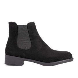 Botas negras clásicas con aislamiento de mujer Cristal negro