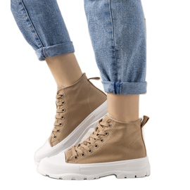 Zapatillas de mujer Sanabria beige