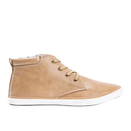 Deportivas beige hombre Separan tobillo
