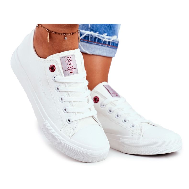 Zapatillas de Mujer Cross Jeans Blancas DD2R4030C blanco Zapatillas de Mujer Cross Jeans Blancas DD2R4030C blanco