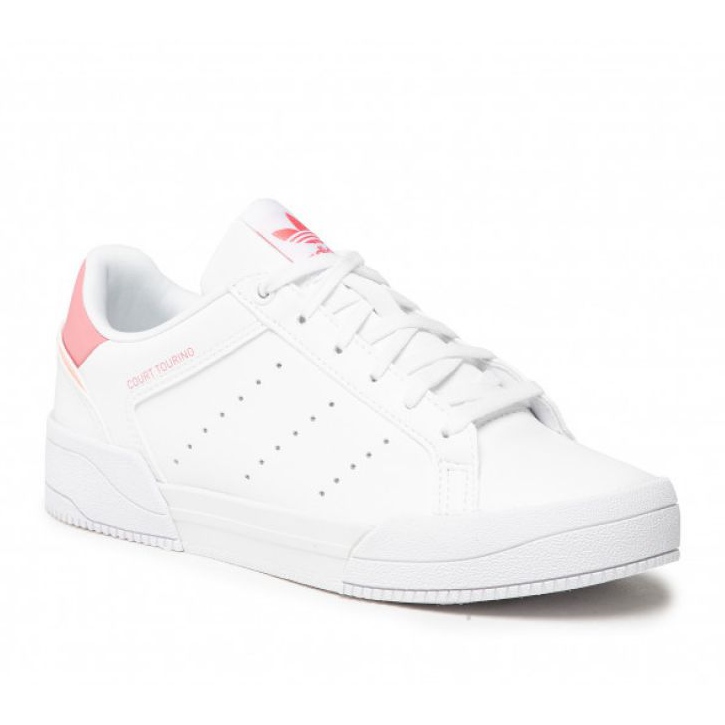 Zapatos adidas Court Tourino Jr H00765 blanco