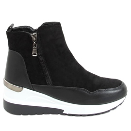 Negro NB511 Botas negras con suela deportiva