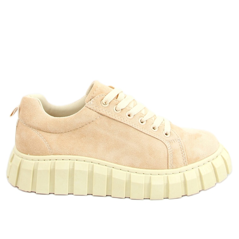 Zapatillas de mujer beige AD-391 Beige