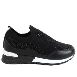 Negro AD-359 Calcetines deportivos negros Negro AD-359 Calcetines deportivos negros