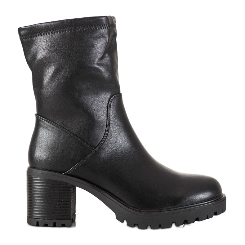 Lovery Botines altos en un poste negro