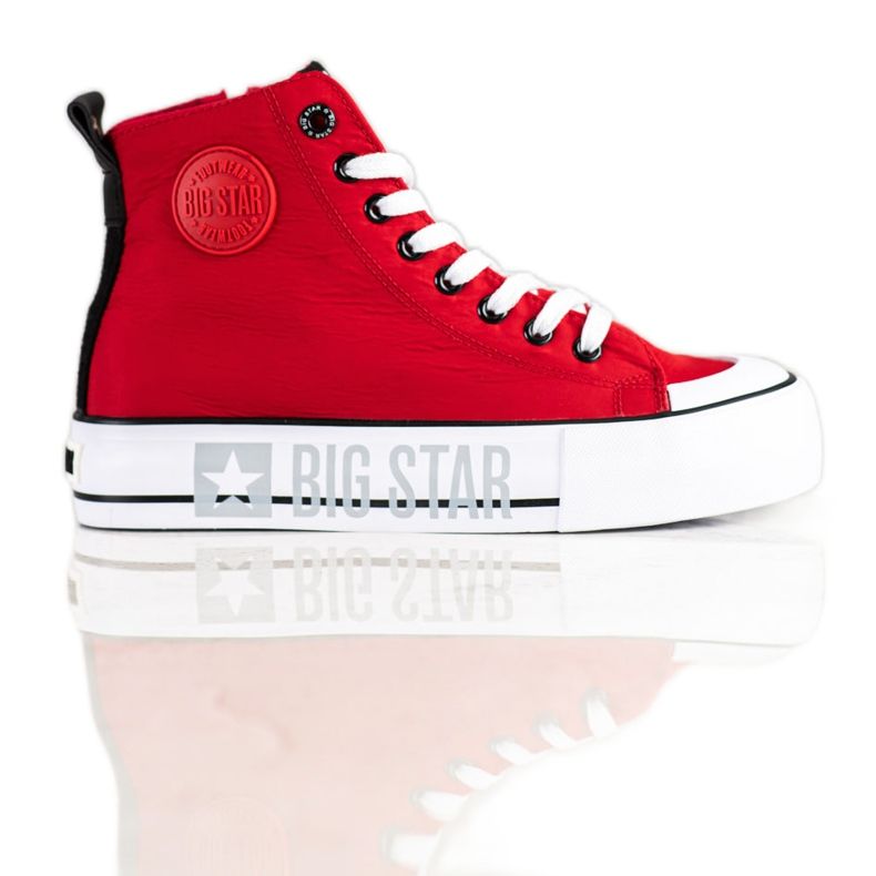Zapatillas de mujer Big Star II274018 rojo