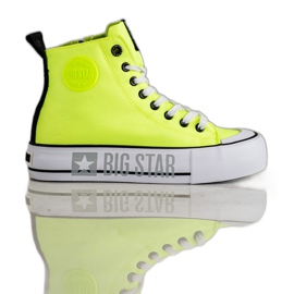 Zapatillas de mujer Big Star II274015 amarillo