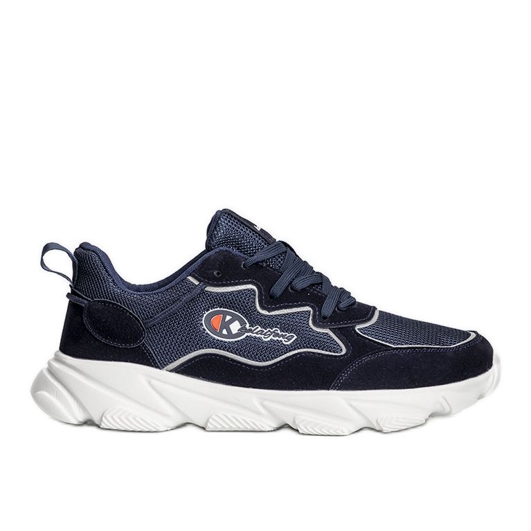 Zapatillas deportivas de hombre azul marino, zapatillas Jasso
