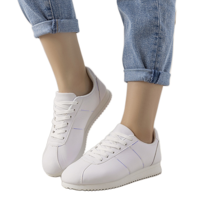 Zapatillas blancas de Bobbi blanco Zapatillas blancas de Bobbi blanco