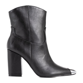Bota cowboy bretona negra negro