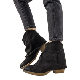 Botas cowboy negras de mujer Belloci negro