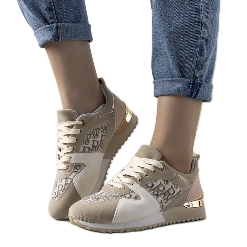 Zapatillas de mujer Galvez beige