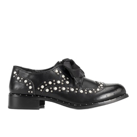Oxford negros con tachuelas de Delvis