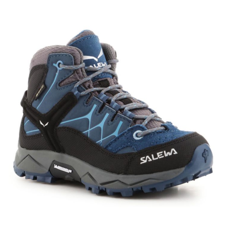 Salewa Alp Trainer Mid Gtx Jr 64010-0365 azul Salewa Alp Trainer Mid Gtx Jr 64010-0365 azul