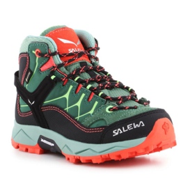 Zapatos de trekking Salewa Alp Trainer Mid Gtx Jr 64010-5960 verde