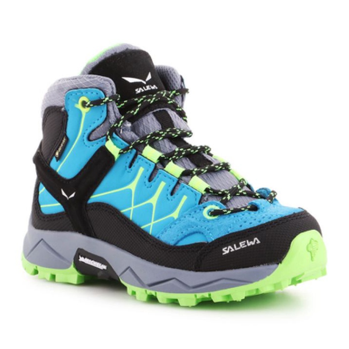 Zapatos de trekking Salewa Alp Trainer Mid Gtx Jr 64010-8375 azul Zapatos de trekking Salewa Alp Trainer Mid Gtx Jr 64010-8375 azul