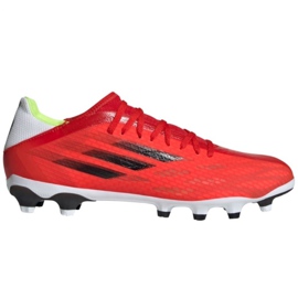 Botas de fútbol adidas X Speedflow.3 Mg M FY3269 rojo rojo