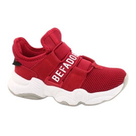Calzado infantil befado 516Y064 blanco rojo