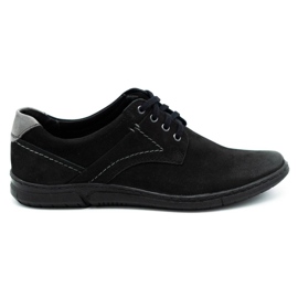 KOMODO Zapato casual piel hombre negro 858K