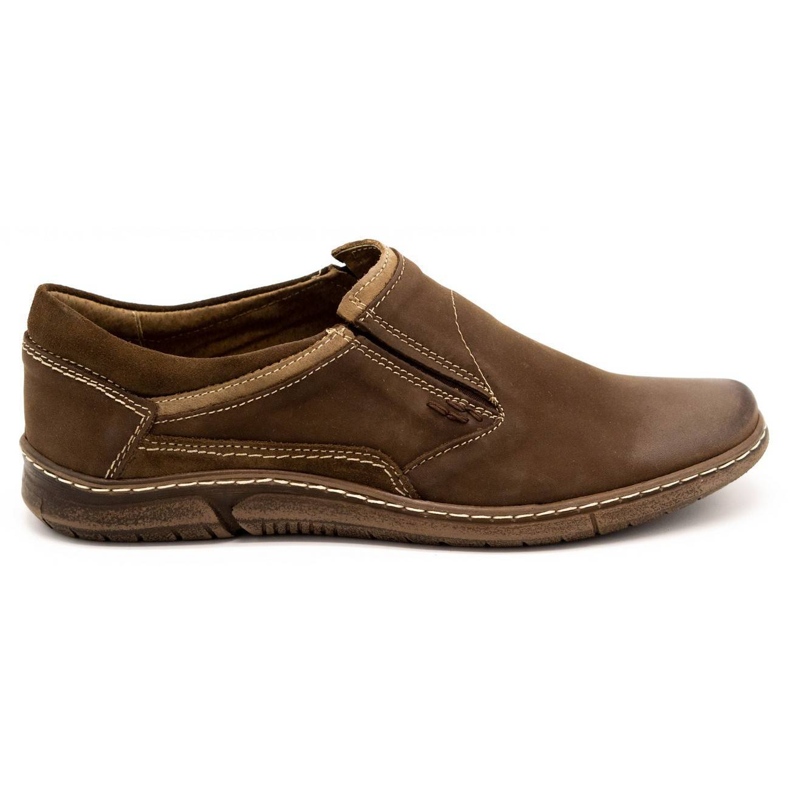 KOMODO Zapato sin cordones hombre piel marrón 860K KOMODO Zapato sin cordones hombre piel marrón 860K