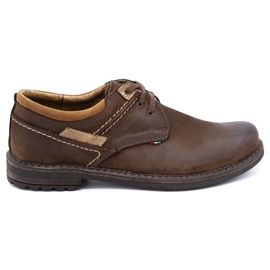 Olivier Zapatos casual de hombre 298GT marrón