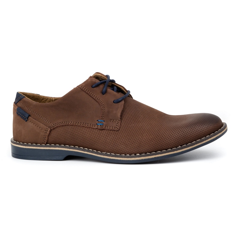 KOMODO Zapato casual piel hombre 859L marrón