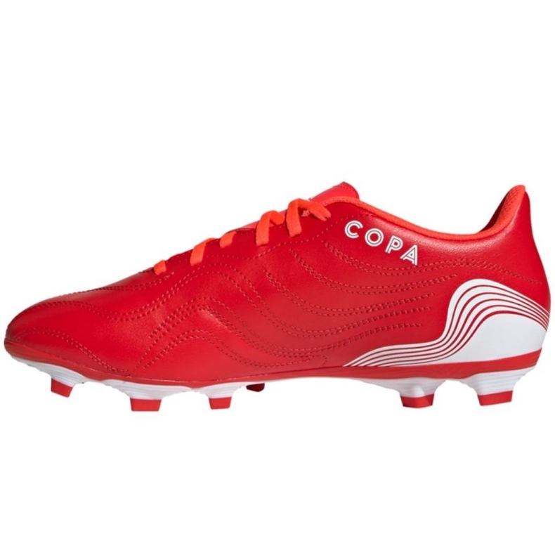 Botas de fútbol adidas Copa Sense.4 FxG M FY6183 rojo rojo