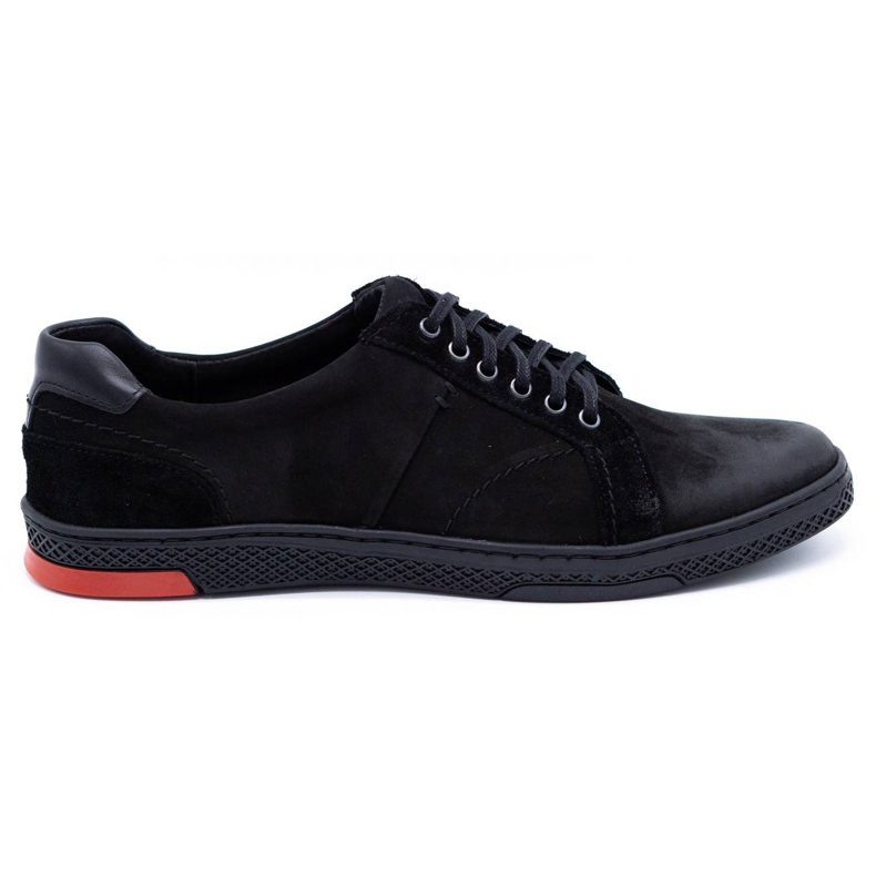 KOMODO Zapato casual hombre negro piel 884K KOMODO Zapato casual hombre negro piel 884K