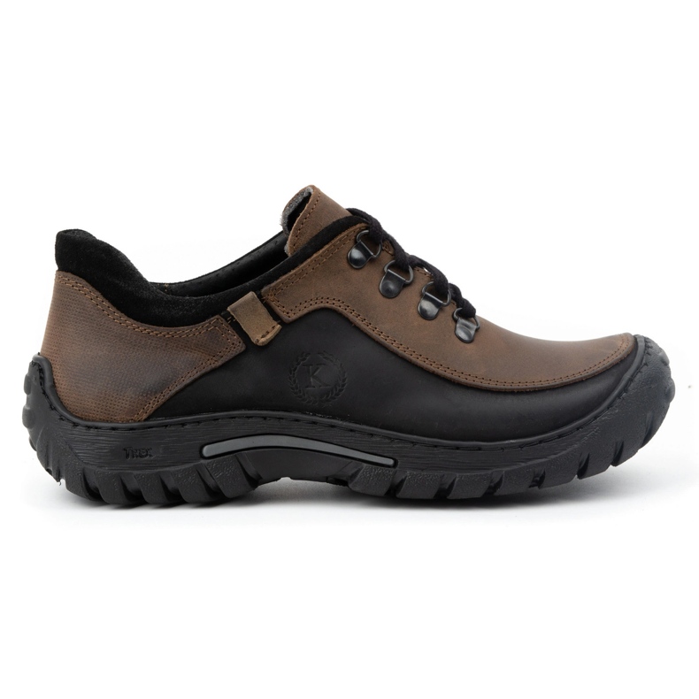 KOMODO Zapatos trekking hombre piel 917K marrón