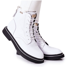 Botas de Piel Mujer GOE II2N4017 Blanco