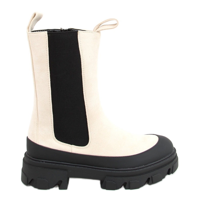 Botas Crema Jodhpur RB122P Beige