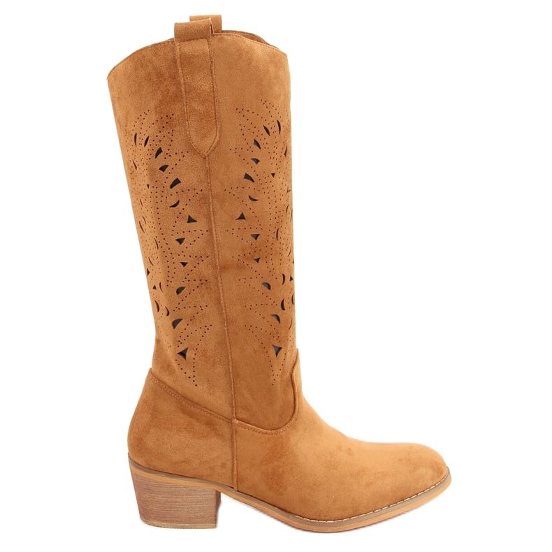 Camel RT89959 Botas camel caladas marrón