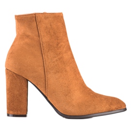 Bestelle Botas de camello elegantes marrón Bestelle Botas de camello elegantes marrón