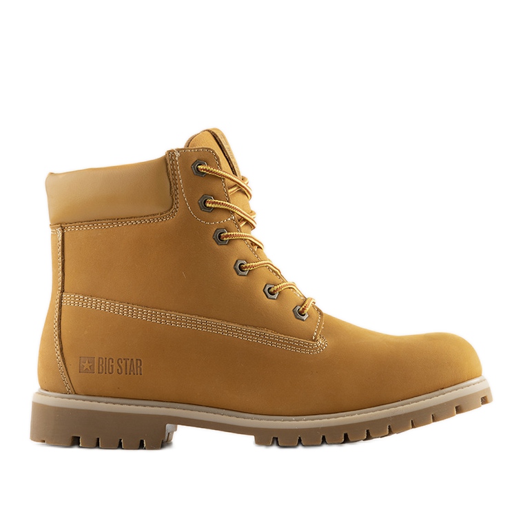 Botas de montaña Big Star Langlois camel para hombre marrón