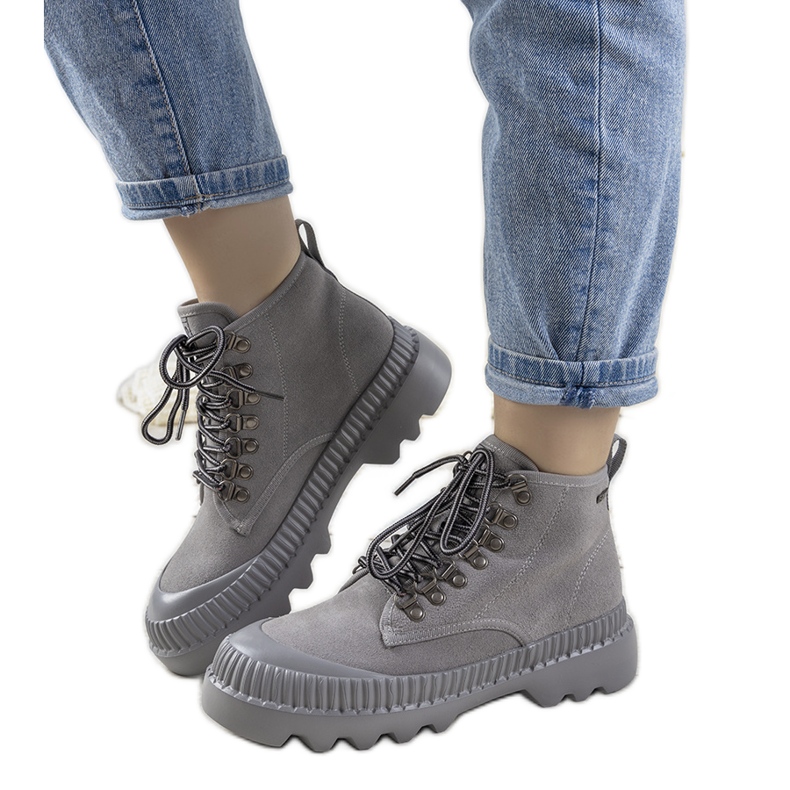 Botas deportivas de mujer Big Star grises Laprise
