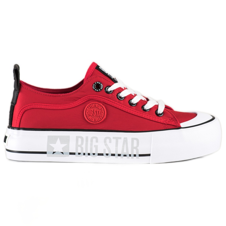 Zapatillas de mujer Big Star II274025 rojo