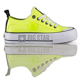 Zapatillas de mujer Big Star II274022 amarillo
