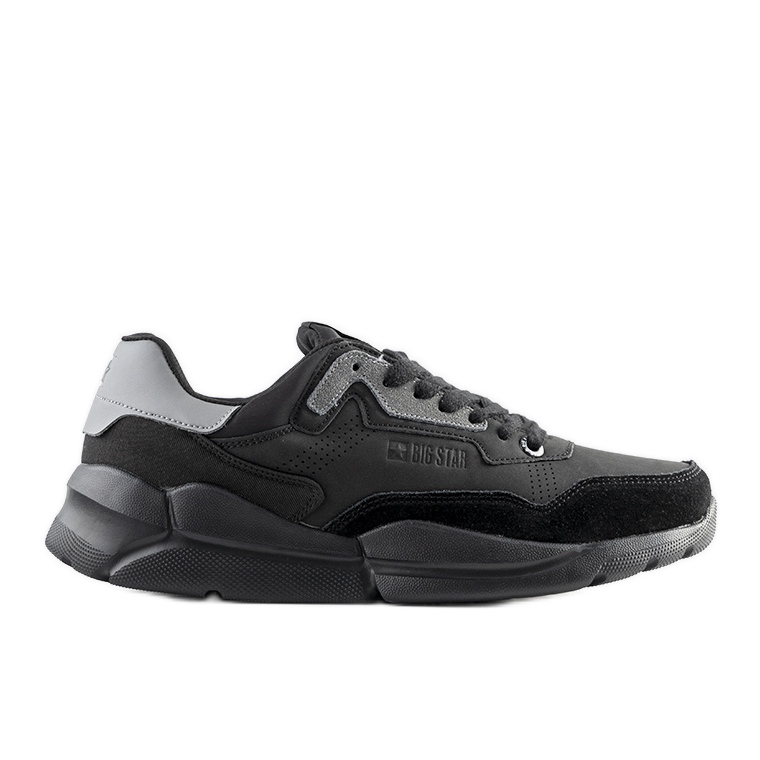 Zapatillas deportivas de hombre Big Star Black Croteau negro