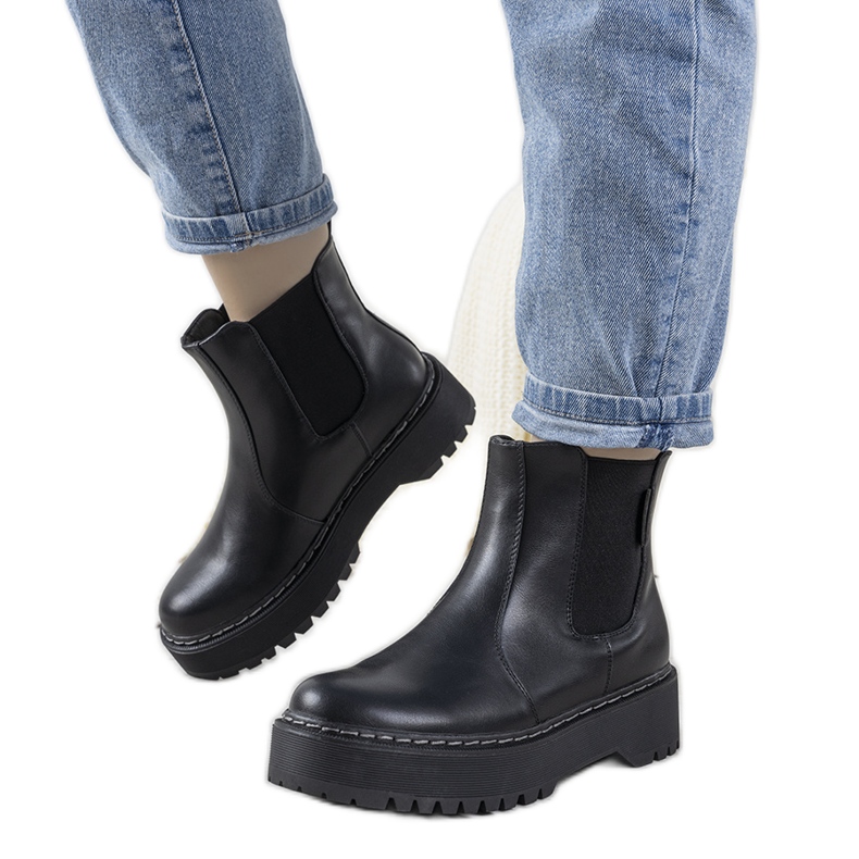 Botas de mujer Big Star Letizia negras negro