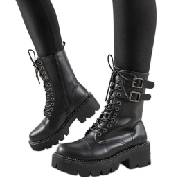 Botas de mujer Quesada altas Big Star negras negro Botas de mujer Quesada altas Big Star negras negro
