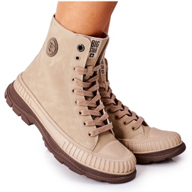 Botas de montaña para mujer Big Star II274349 Beige