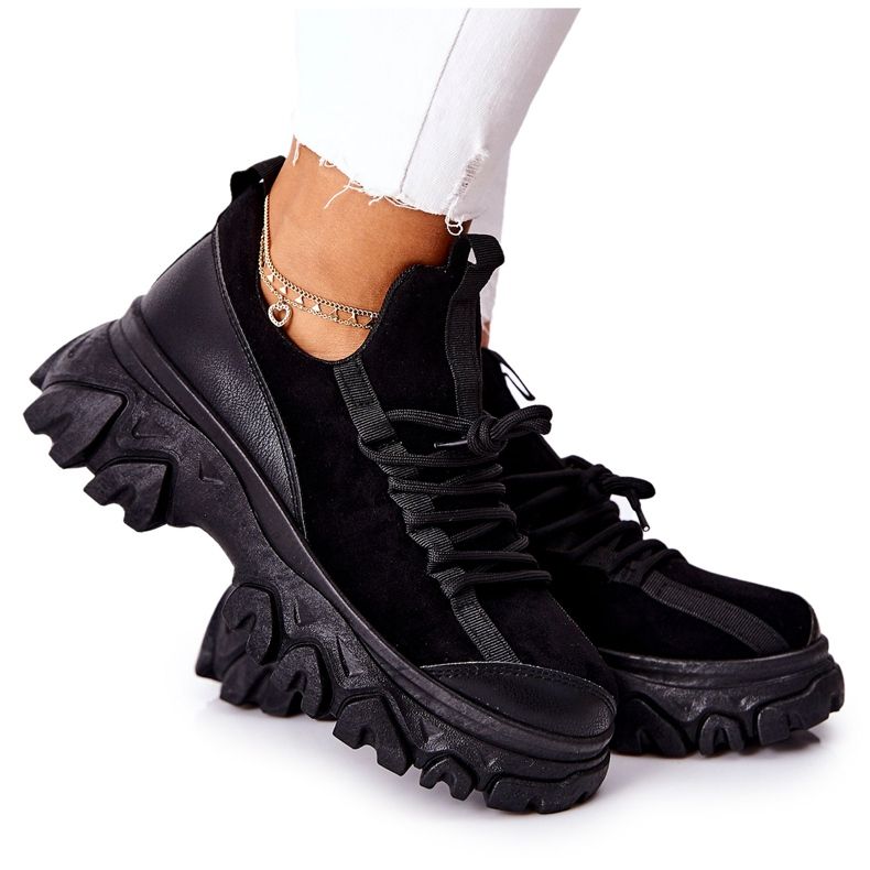 PS1 Zapatillas Deportivas Mujer Zapatillas Black Miles negro