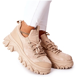 PS1 Zapatillas Deportivas De Mujer Zapatillas Beige Miles PS1 Zapatillas Deportivas De Mujer Zapatillas Beige Miles