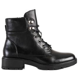 Botas VINCEZA con cordones negro