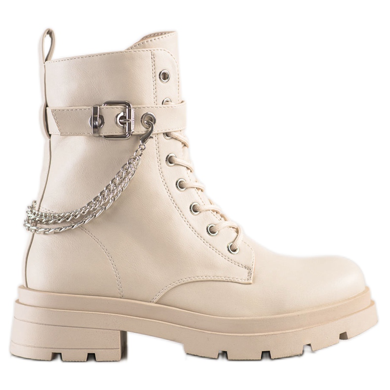 Bestelle Trabajadores de moda con cadena beige