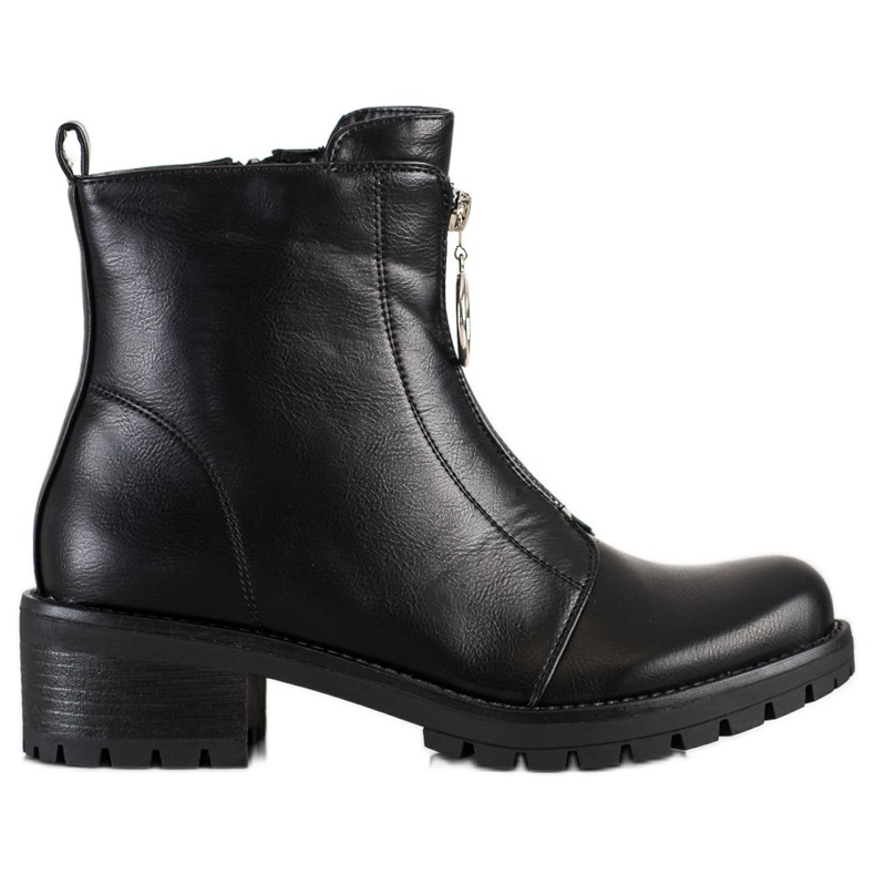 Lucky Shoes Trabajadores ocasionales en un control deslizante negro